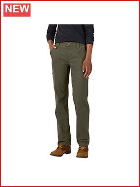 Relaxed Straight Carpenter Work Pants Stretch Duck Multi-Pocket Utility